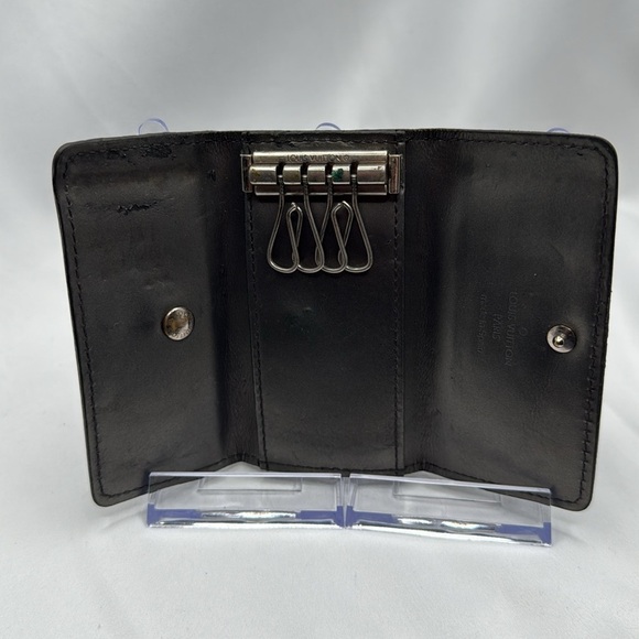 Louis Vuitton Key Holder Monogram Black Vernis Leather | Unisex | Pre-Owned | - Picture 3 of 7